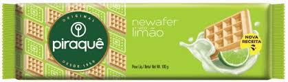 BISCOITO NEWAFER PIRAQUE LIMAO 100G#