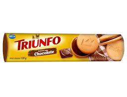 BISCOITO RECH.TRIUNFO CHOCOLATE 120G