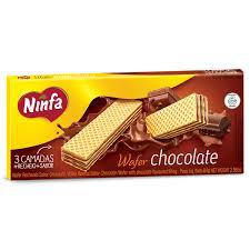 BISCOITO WAFER NINFA CHOCOLATE 84G
