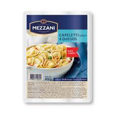 CAPELETTI MEZZANI 4 QUEIJOS 400G