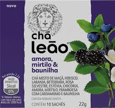 CHA LEAO AMORA MIRTILO BAUNILHA 22G