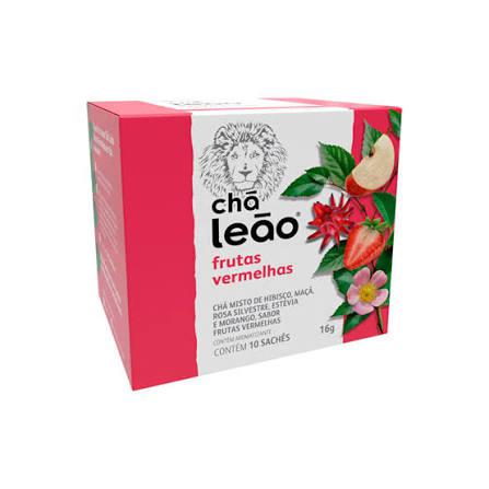 CHA LEAO FRUTAS VERMELHAS 16G