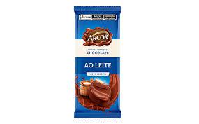 CHOCOLATE ARCOR AO LEITE 80G