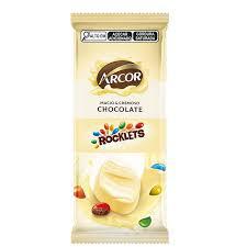 CHOCOLATE ARCOR ROCKLETS BRANCO 80G