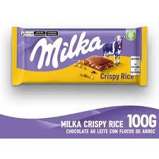 CHOCOLATE MILKA RICE CRISP 100G