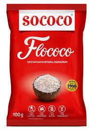 COCO RALADO SOCOCO FLOCOCO 100G