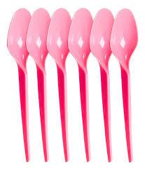 COLHER DESC.PETTER PAN ROSA 10UN