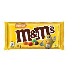 CONFEITO CHOC.M&M AMENDOIM 45G