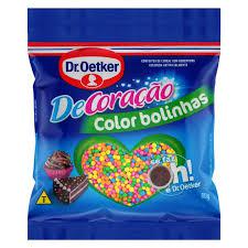 CONFEITO DR.OETKER BOLINHA COLORIDA 80G