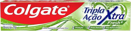 CREME DENT.COLGATE TRIP.ACAO XTRA FRESH 70G