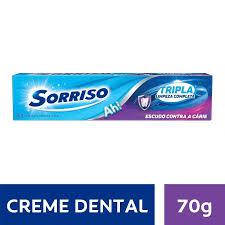 CREME DENTAL SORRISO TRIPLA LIMPEZA COMPLETA 70G