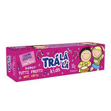 CREME DENTAL TRALALA KIDS TUTTI FRUTTI 50G