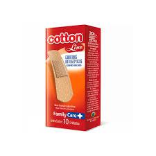 CURATIVO COTTON LINE COR PELE 10UN