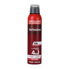 DESODORANTE HERBISSIMO AERO MEN VOLCANO 250ML