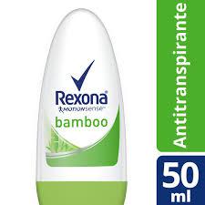 DESODORANTE REXONA ROLL-ON FEMININO BAMBOO 50ML