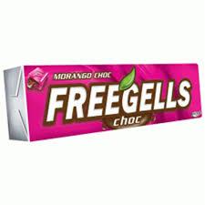 DROPS FREEGELLS MORANGO CHOCOLATE 27,6G