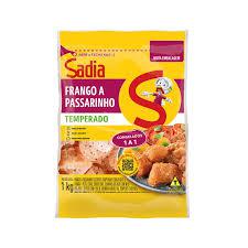 FRANGO A PASSARINHO TEMPERADO SADIA 1KG