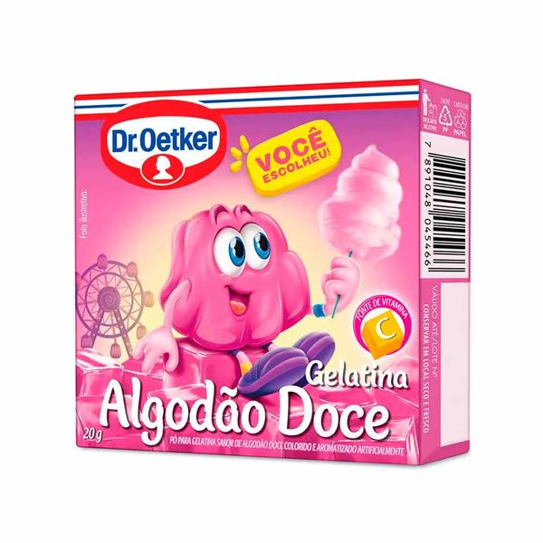 GELATINA DR.OETKER ALGODÃO DOCE 20G