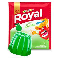 GELATINA ROYAL LIMAO 25G