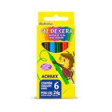 GIZ CERA ACRILEX BIG GIZ 6 CORES