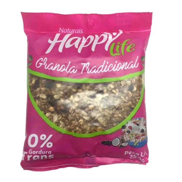 GRANOLA HAPPY LIFE TRADICIONAL 250G