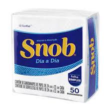 GUARDANAPO SNOB 24X22CM 50UN*