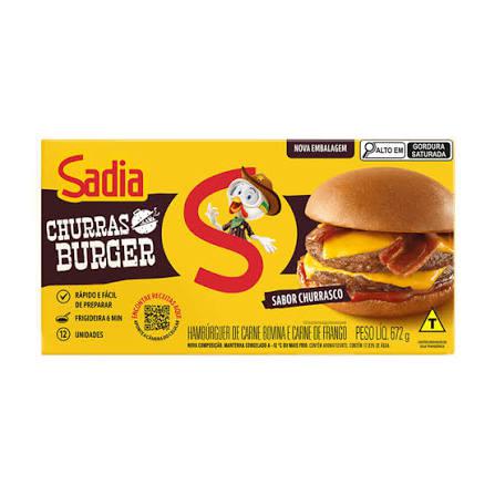 HAMBURGUER SADIA CHURRASCO 672G