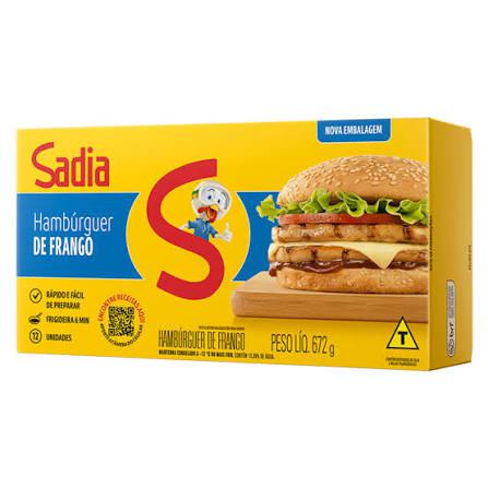 HAMBURGUER SADIA FRANGO 672G#