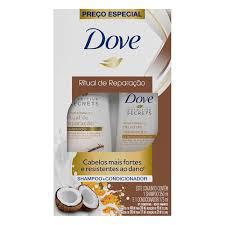 KIT SH+COND DOVE RITUAL REPARACAO 350+175ML