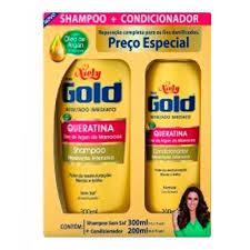 KIT SH+COND NIELY GOLD QUERATINA REPARAC.275+175ML