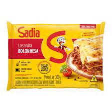 LASANHA SADIA BOLONHESA 350G