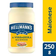 MAIONESE HELLMANNS 250ML