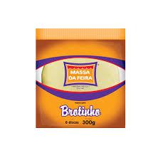 MASSA PIZZA MASSA DA FEIRA BROTINHO 300G
