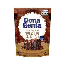 MIST.BOLO DONA BENTA MOUSSE CHOCOLATE 450G