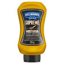 MOSTARDA HELLMANNS 250G SUPREME