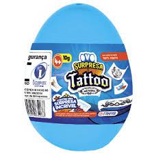 OVO SURPRESA TATTOO MENINO 10G