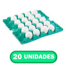 OVOS BRANCOS (PVC C/ 20)