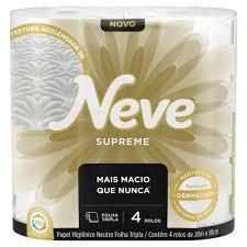 PAPEL HIGIENICO NEVE SUPREME F.TRIPLA 20M 4UN
