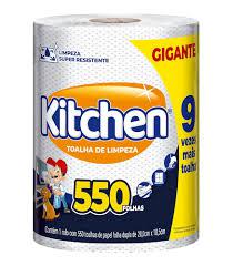 PAPEL TOALHA KITCHEN 550FLS UN