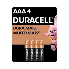 PILHA DURACELL AAA 4UN
