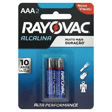 PILHA RAYOVAC AAA 2UN