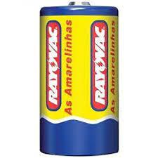 PILHA RAYOVAC D GRANDE 1UN