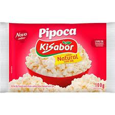 PIPOCA MICRO.KISABOR NATURAL 100G