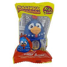 PIRULITO KIDS ZONE ANEL GALINHA PINTADINHA