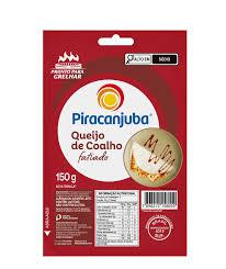 QUEIJO COALHO PIRACANJUBA FATIADO 150G