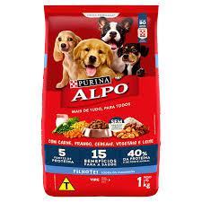 RAÇÃO ALPO CARNE FRANGO CEREAIS VEGETAIS 1KG