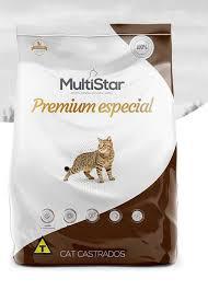 RACAO MULTISTAR GATO CASTRADO FRANGO 1KG