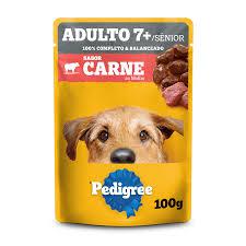 RACAO PEDIGREE SACHE CARNE 7+ 100G