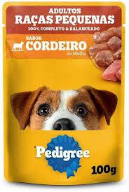 RACAO PEDIGREE SACHE CORDEIRO RACAS PEQUENAS 100G
