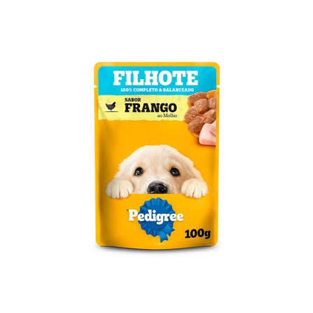 RACAO PEDIGREE SACHE FRANGO FILHOTE 100G